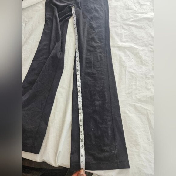 Lululemon Astro Heathered Pant. Black Grey Cross Cross. Size 4 - Picture 11 of 15